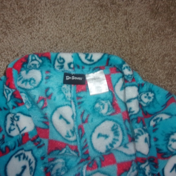 Dr.Seuss Thing 1 🔵 Thing 2 🔴 Pajama Pants - Picture 3 of 3